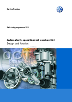 VW - SSP 512 Automated 5-speed Manual Gearbox 0CT